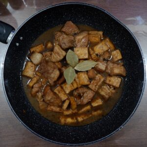 Pork Adobo Recipe with Tofu